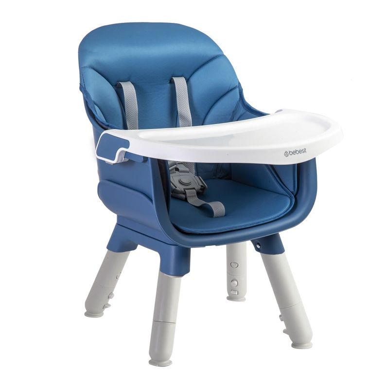 Silla de Comer Baby Desk 4 en 1 azul Bebesit-2