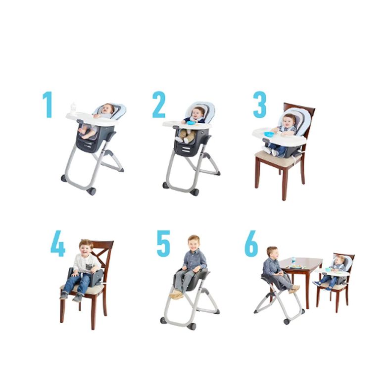 Silla de Comer 6 en 1 DuoDiner® DLX Mathis Graco-1