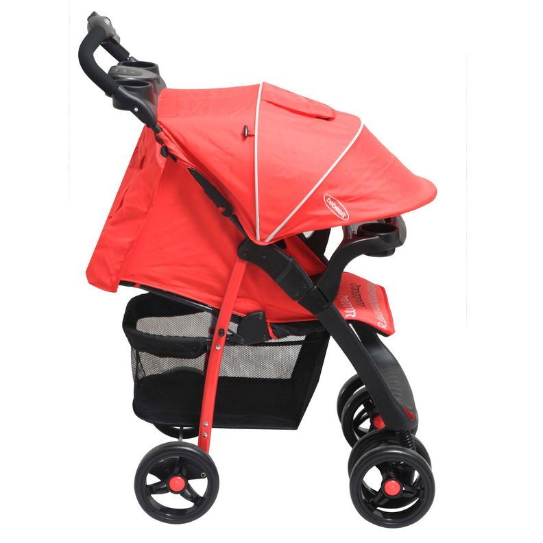 Coche Travel System Jazz Rojo Bebesit-2