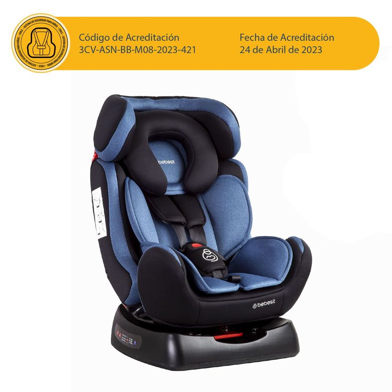 Silla de Auto Orbit Lx Azul Bebesit-9