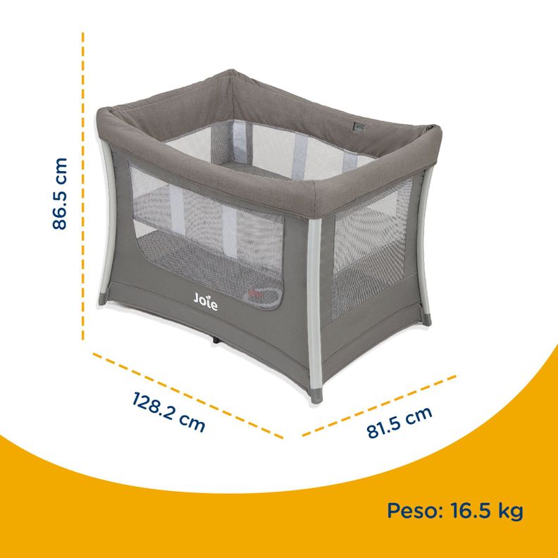 Cuna Pack and Play Illusion Nickle Joie-2