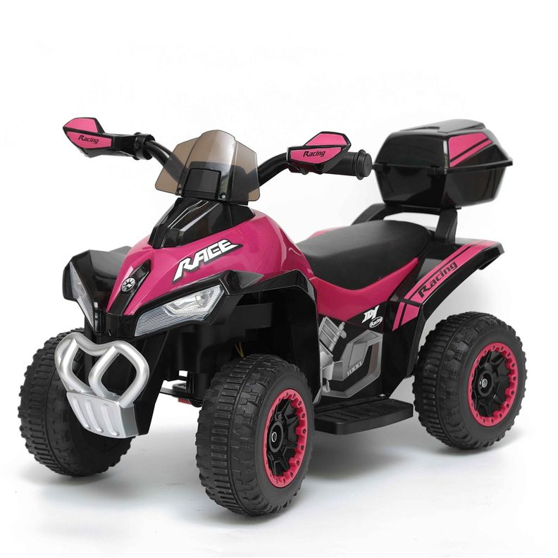 Cuadrimoto a Batería Quad Lx Rosa Bebesit-0