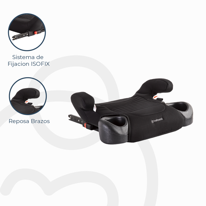 Alzador Isofix Negro Bebesit-3