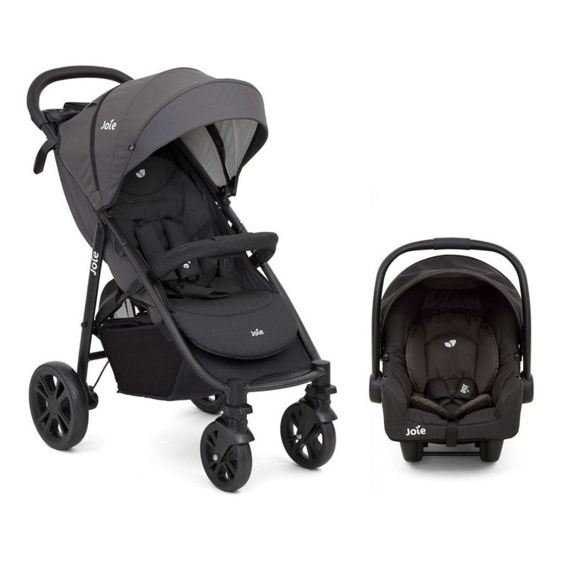 Coche Travel System Litetrax 4 TS Coal-0