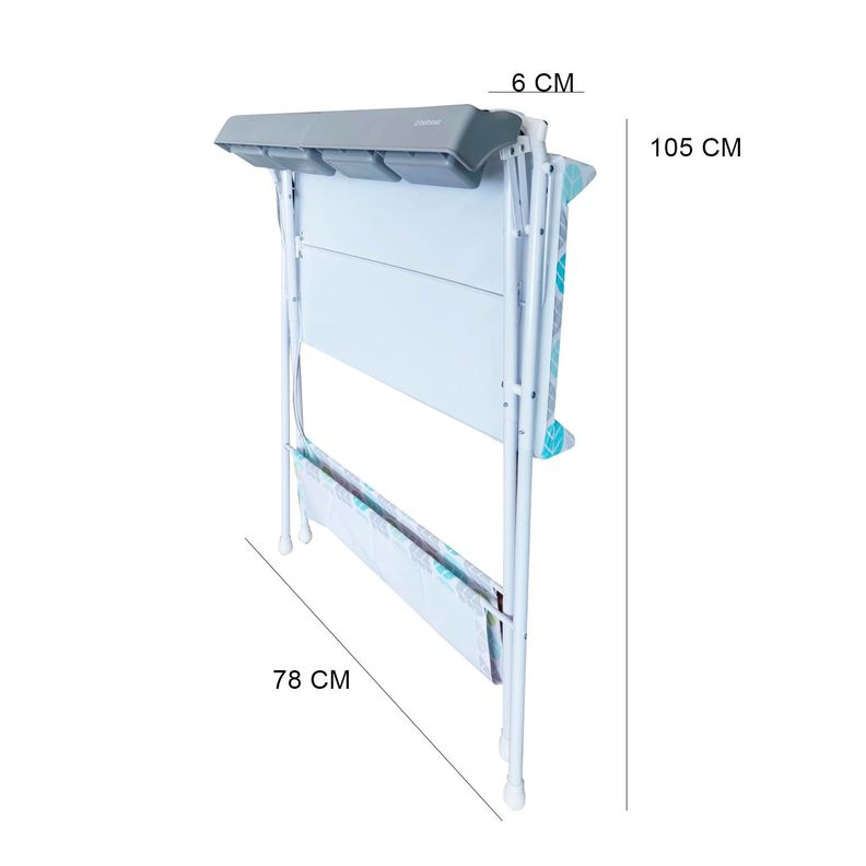 Bañera Mudador Plegable 2 en 1 Baltic Bebesit-5