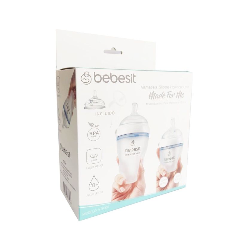 Pack Mamaderas My Cup + Manilla y Tetina Bebesit-9