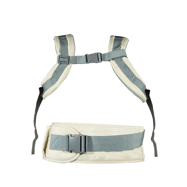 Porta Bebe Arnés con asiento cuidados cadera Hip Seat Beige-4