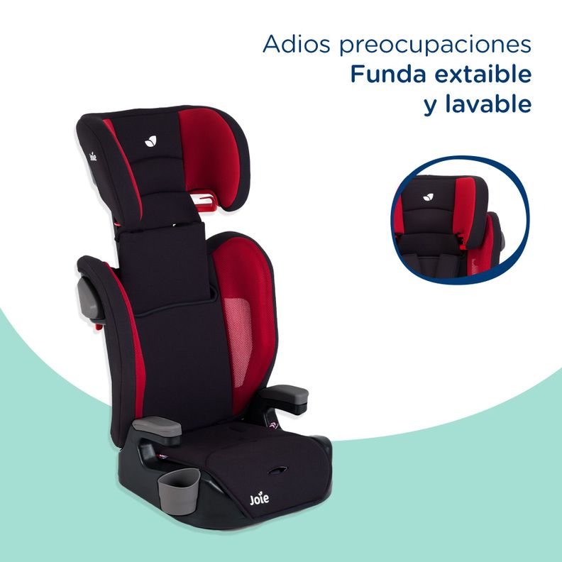 Silla de Auto Joie Butaca Elevate - Cherry-3