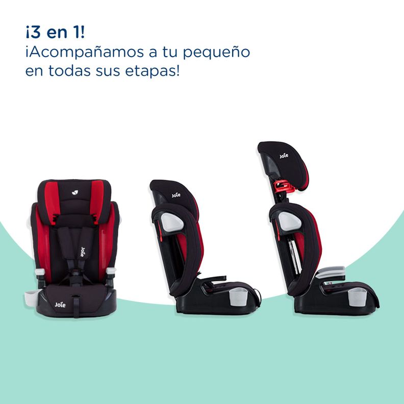 Silla de Auto Joie Butaca Elevate - Cherry-4