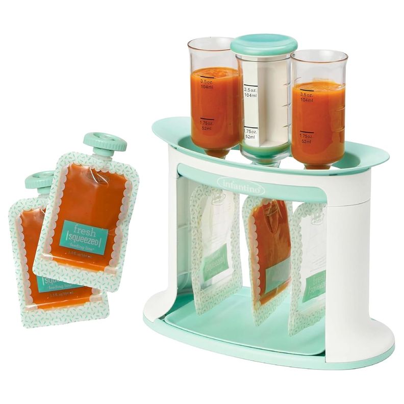 Dispensador de compota Squeeze Station Blanco