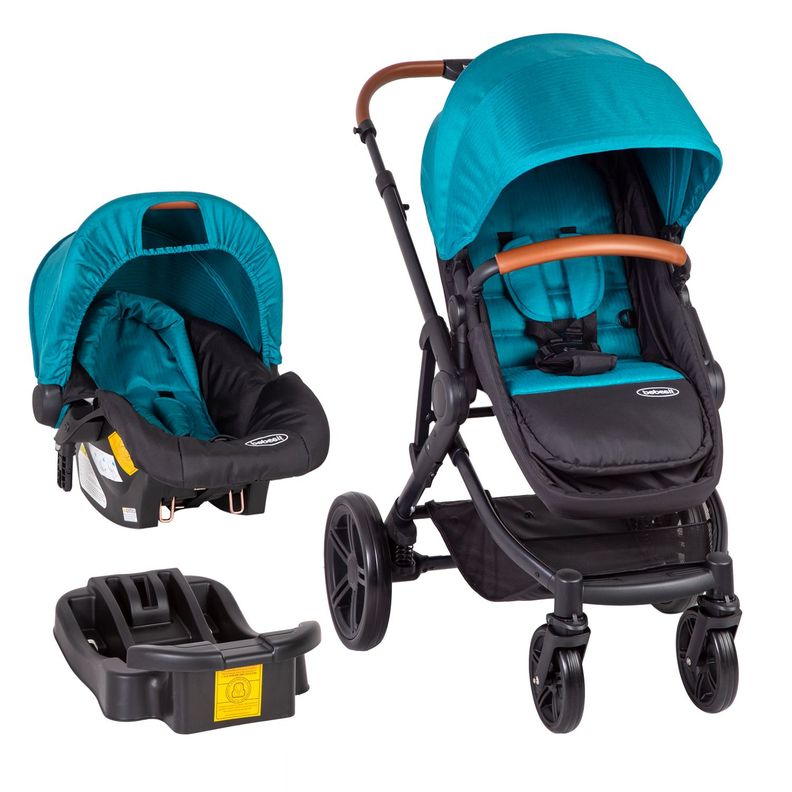 Coche Travel System Aspen Air Nuevo Verde Bebesit-0