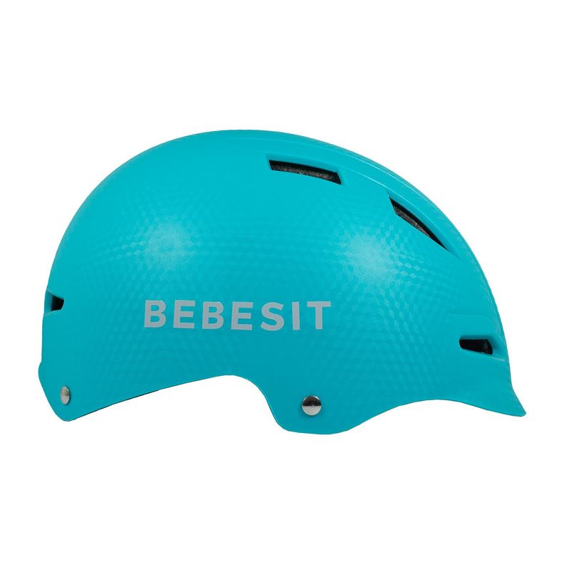 Casco Bicicleta Regulable Certificación Europea Niño Niña Verde-1