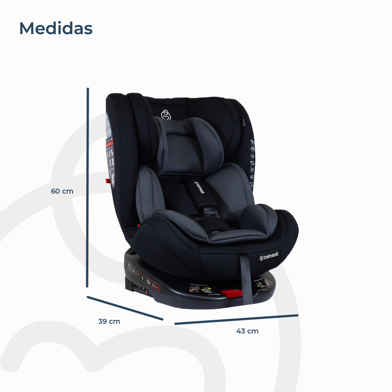 Silla de Auto Convertible OneFix Grey-8