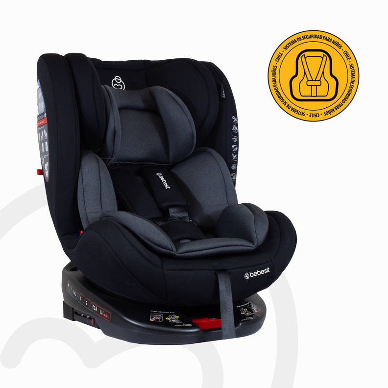 Silla de Auto Convertible OneFix Grey-9