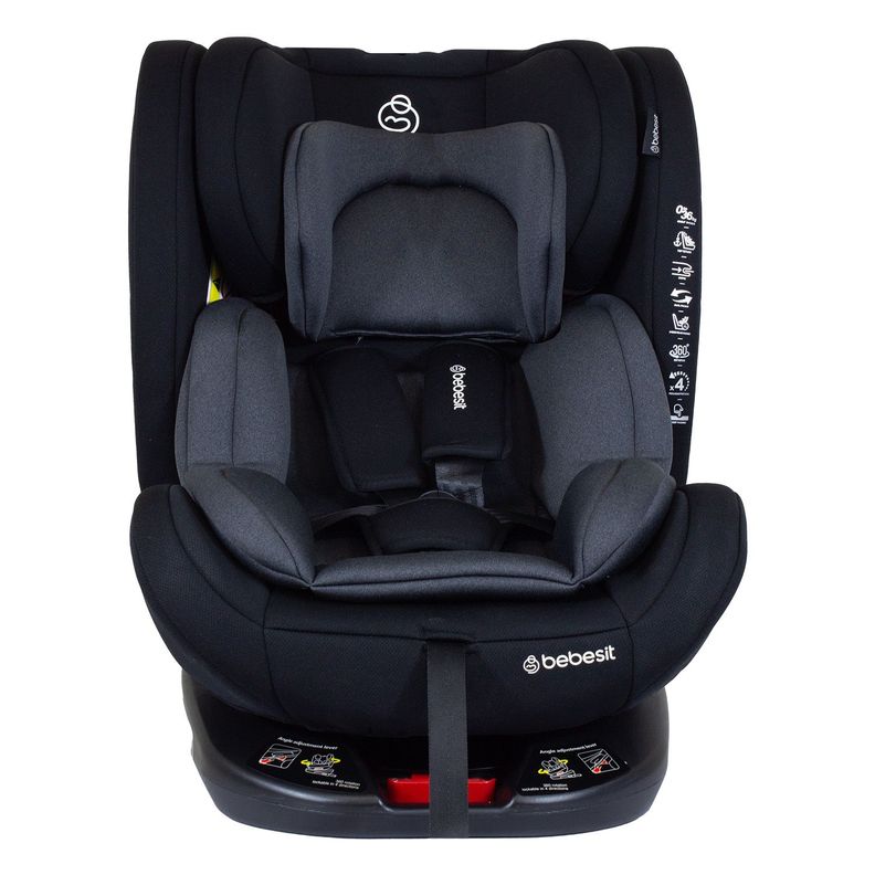 Silla de Auto Convertible OneFix Grey-1