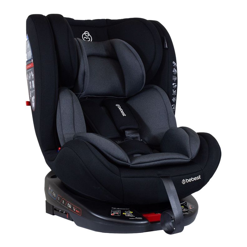 Silla de Auto Convertible OneFix Grey-0