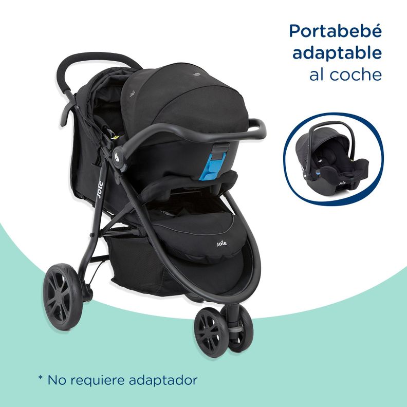 Coche Travel System Litetrax 3 Joie-5