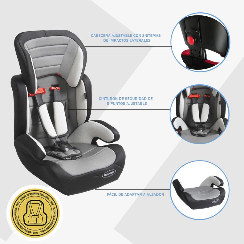 Silla de Auto Bebesit Butaca Suzuka - Roja-7