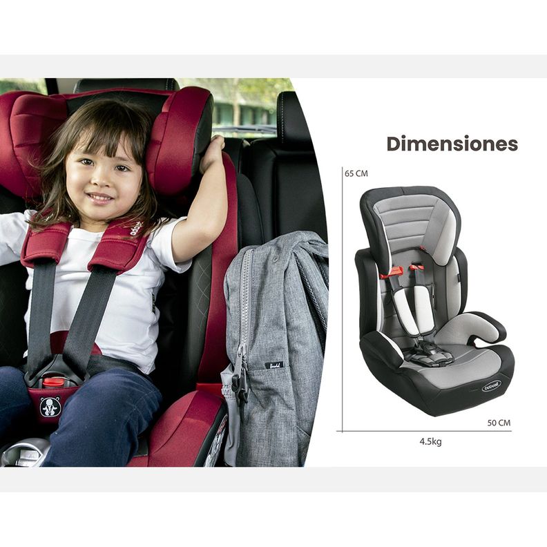 Silla de Auto Bebesit Butaca Suzuka - Roja-8