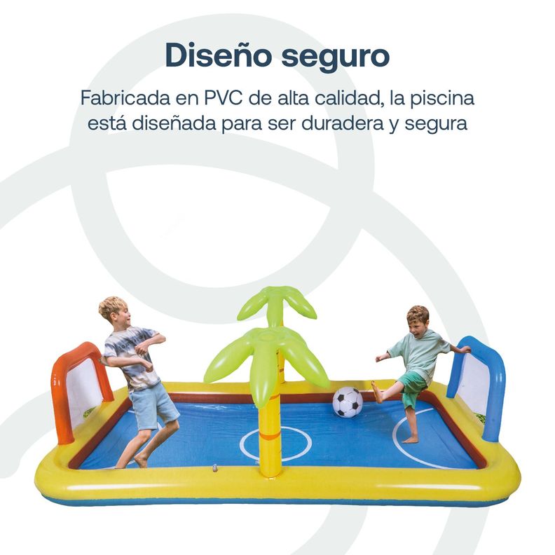 Piscina Centro de Juegos Futbol Voley Multicancha Be Splash-2