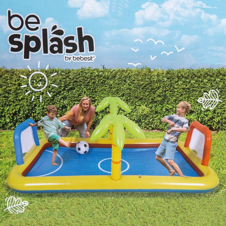 Piscina Centro de Juegos Futbol Voley Multicancha Be Splash-6