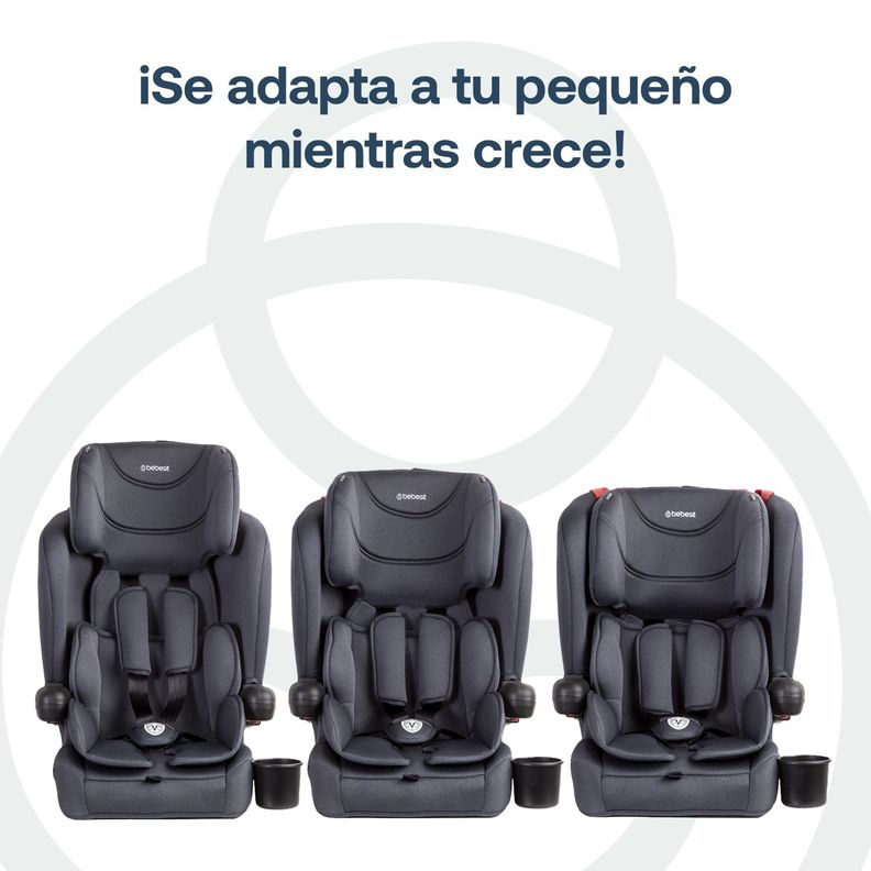 Silla de Auto Butaca SmartFix Negro Bebesit-7