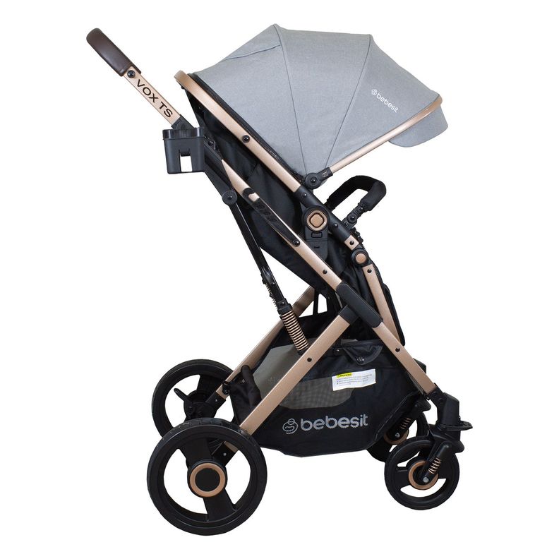 Coche Cuna Travel System Vox Gold Gris Bebesit-3