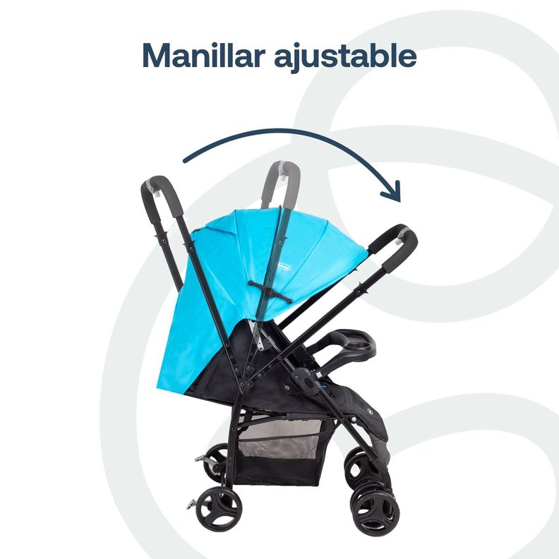 Coche Travel System Go Lite Azul Bebesit-4