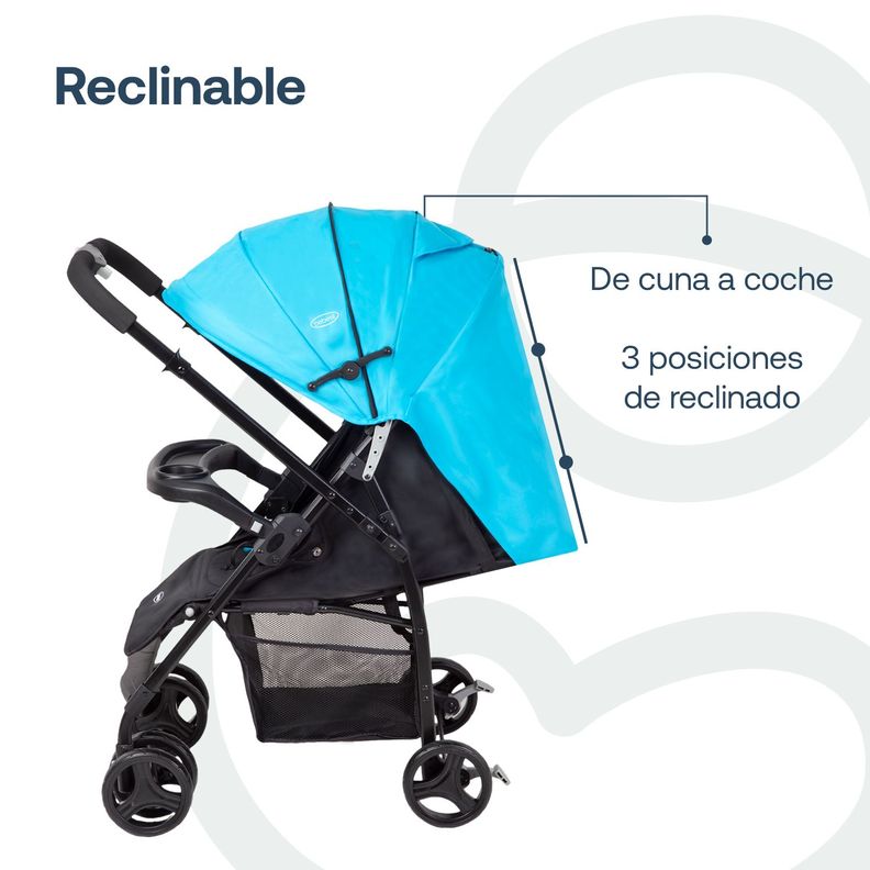 Coche Travel System Go Lite Azul Bebesit-6