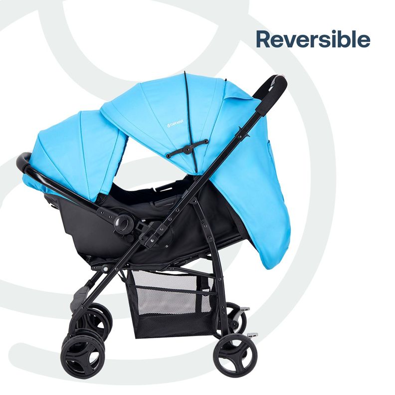 Coche Travel System Go Lite Azul Bebesit-7