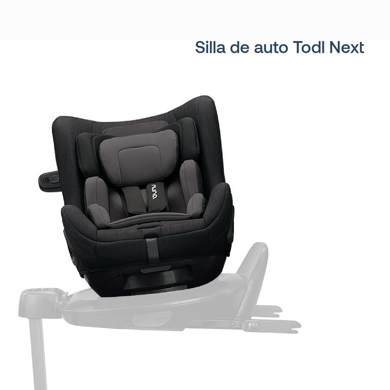 Silla Auto Convertible Nuna Todl Next Caviar-1