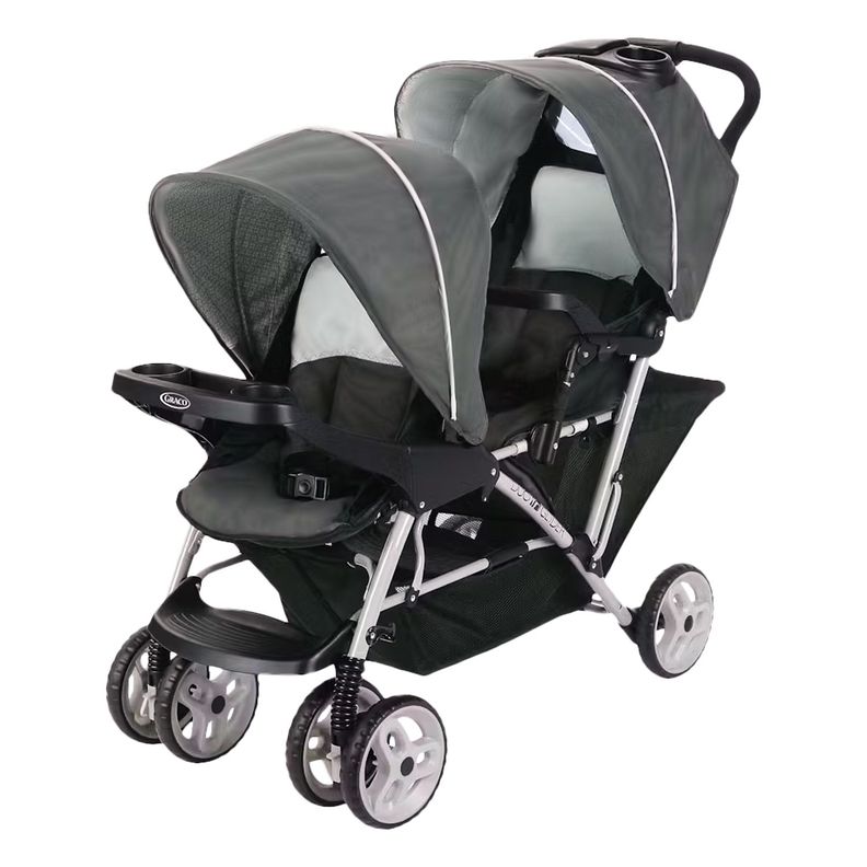 Coche DuoGlider Click Connect Glacier Graco-0