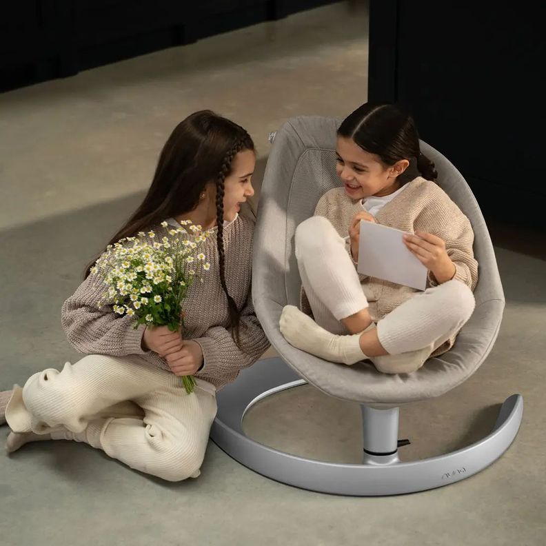 Silla Nido Bouncer Leaf Driftwood-7