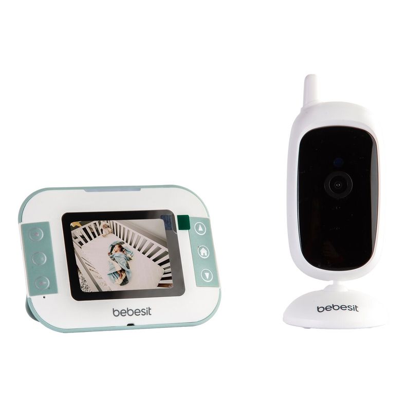 Cámara Monitor Portatil Bebe LCD 2.4 Visión Nocturna Bebesit Bebesit-0