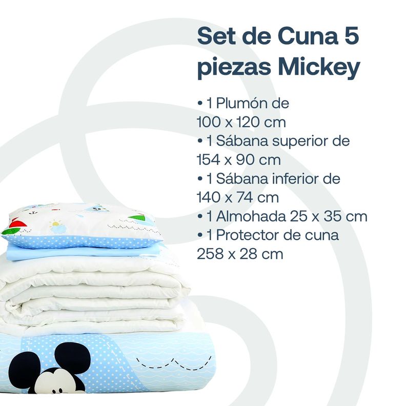 Set de Cuna Disney Mickey 100MKC-1
