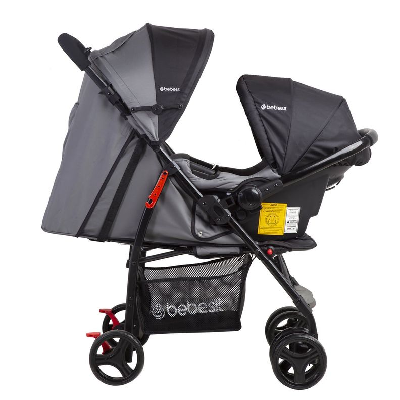 Coche Travel System Summer Gris-2