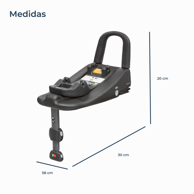 Base para Silla de Auto I-Base Isofix Advance-6