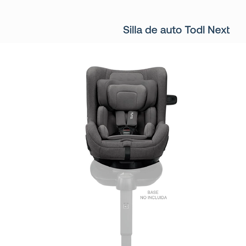 Silla de Auto Convertible Nuna Todl Next Granite-5