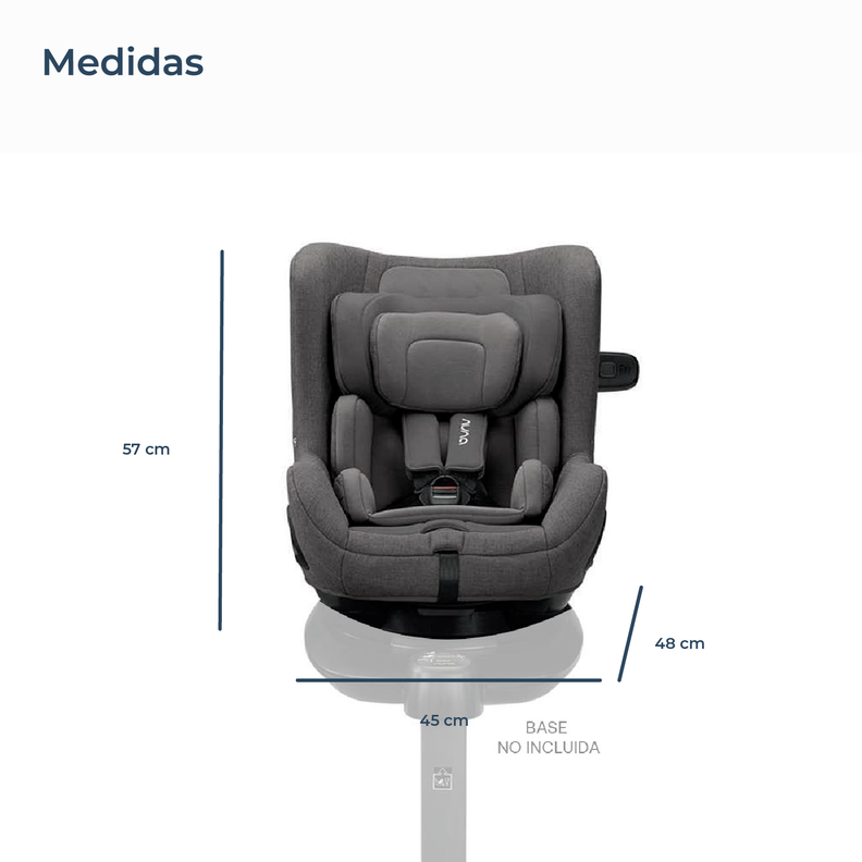 Silla de Auto Convertible Nuna Todl Next Granite-6