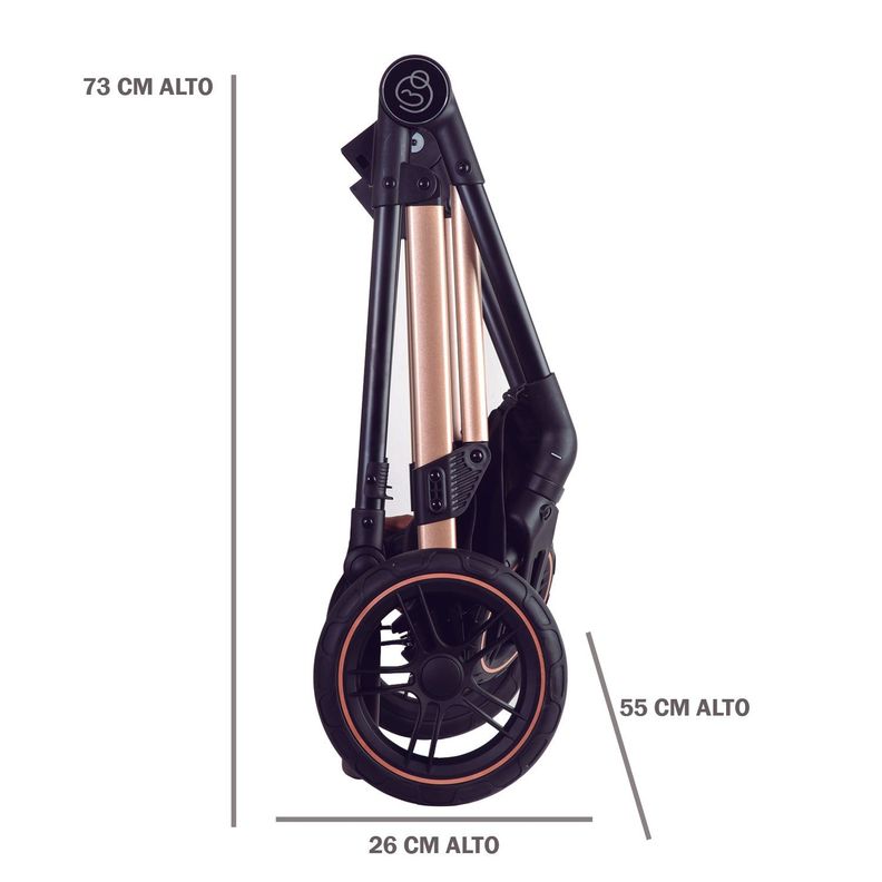 Coche Cuna Travel System Neo Gris Bebesit-8