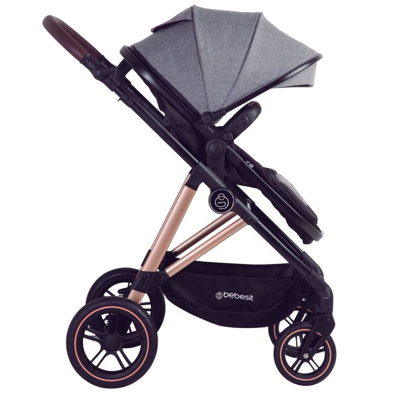 Coche Cuna Travel System Neo Gris Bebesit-2
