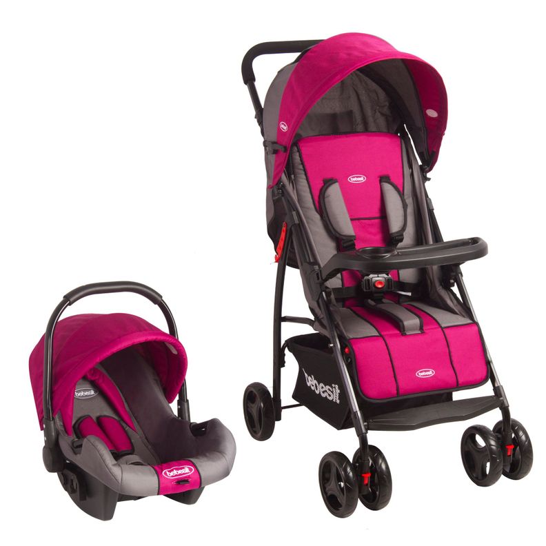 Coche Travel System Summer Rosado-0