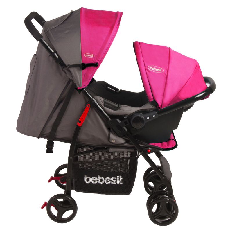 Coche Travel System Summer Rosado-1
