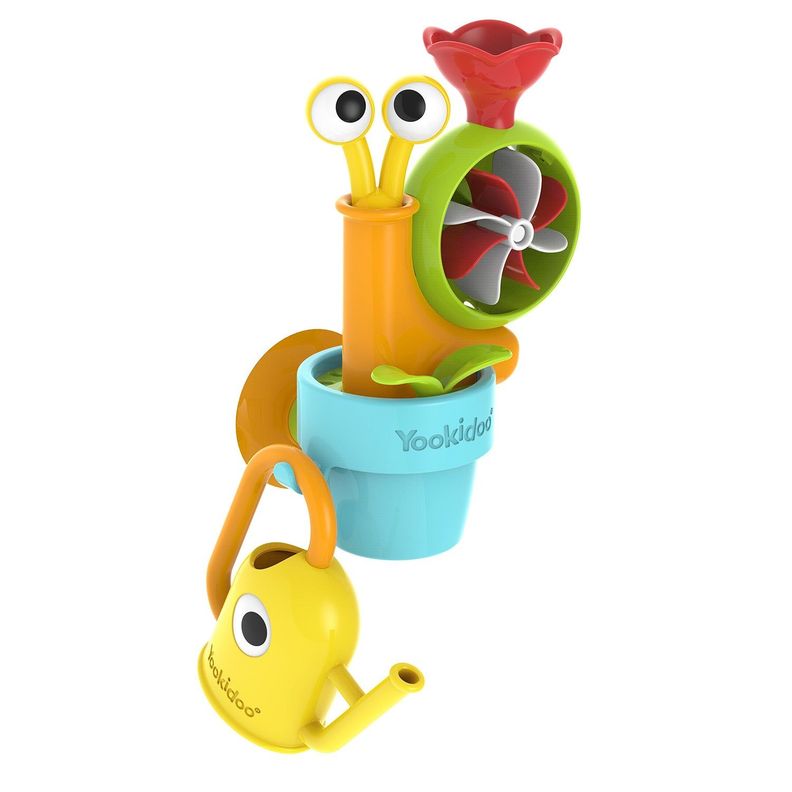 Juego de Baño Caracol de Agua Infantil Bebé Niño Niña Tina Yookidoo-2