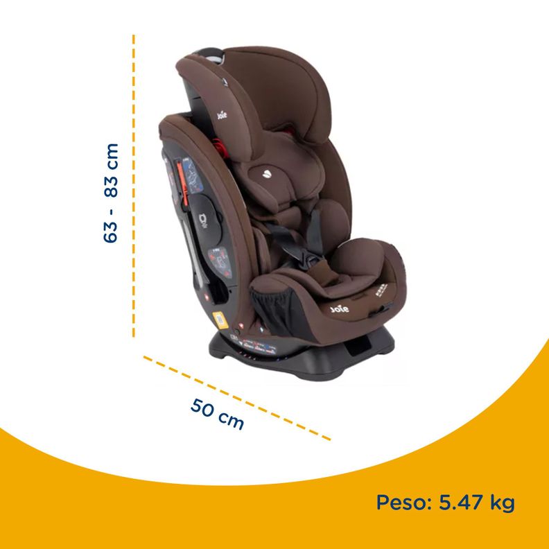 Silla de Auto Convertible Convertible Stages Brown Joie-3