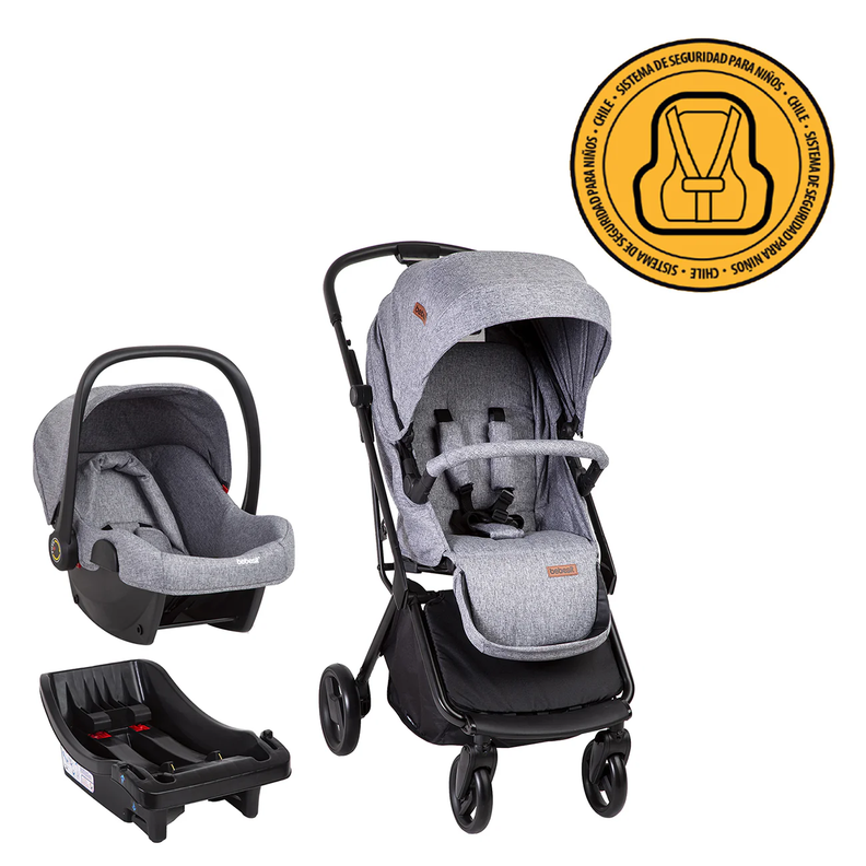 Coche Travel System Swift 360 Gris Bebesit-1