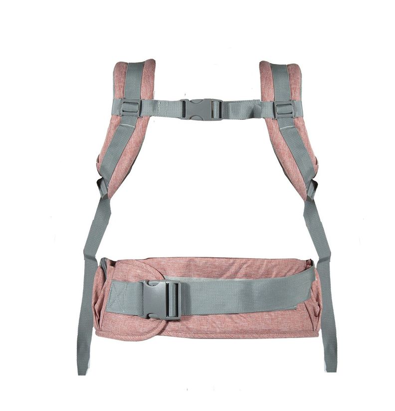 Porta Bebe Arnés con asiento cuidados cadera Hip Seat Rosado-4