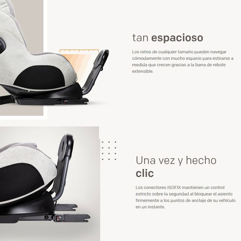 Silla de auto Convertible I-Prodigy Eclipse-7