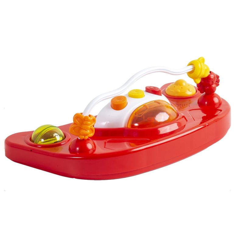 Andador Musical Airbus Rojo Celeste-3