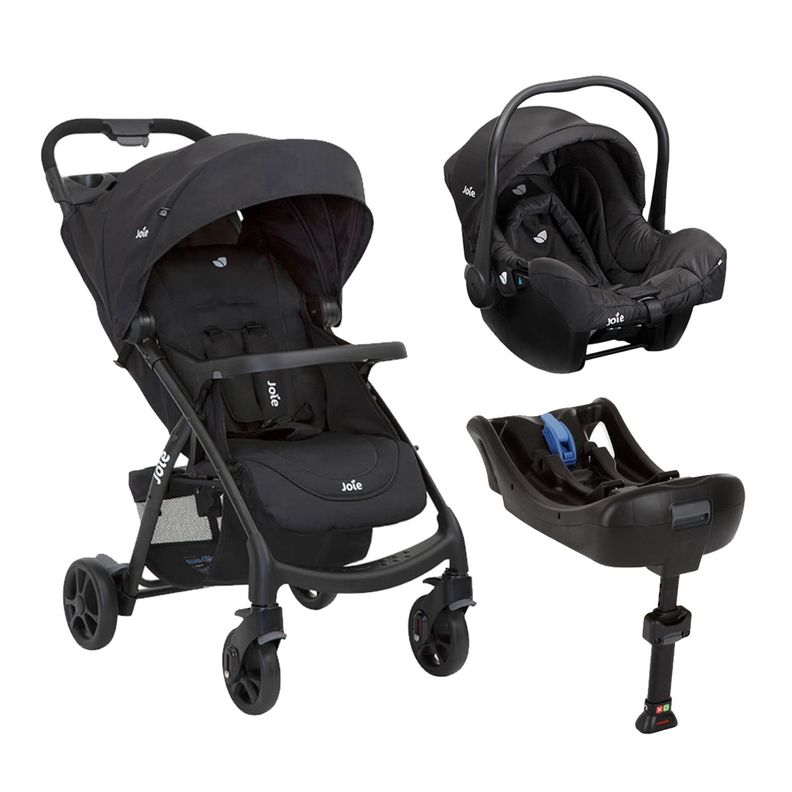 Coche Travel System Muze LX + Base Coal Joie Negro